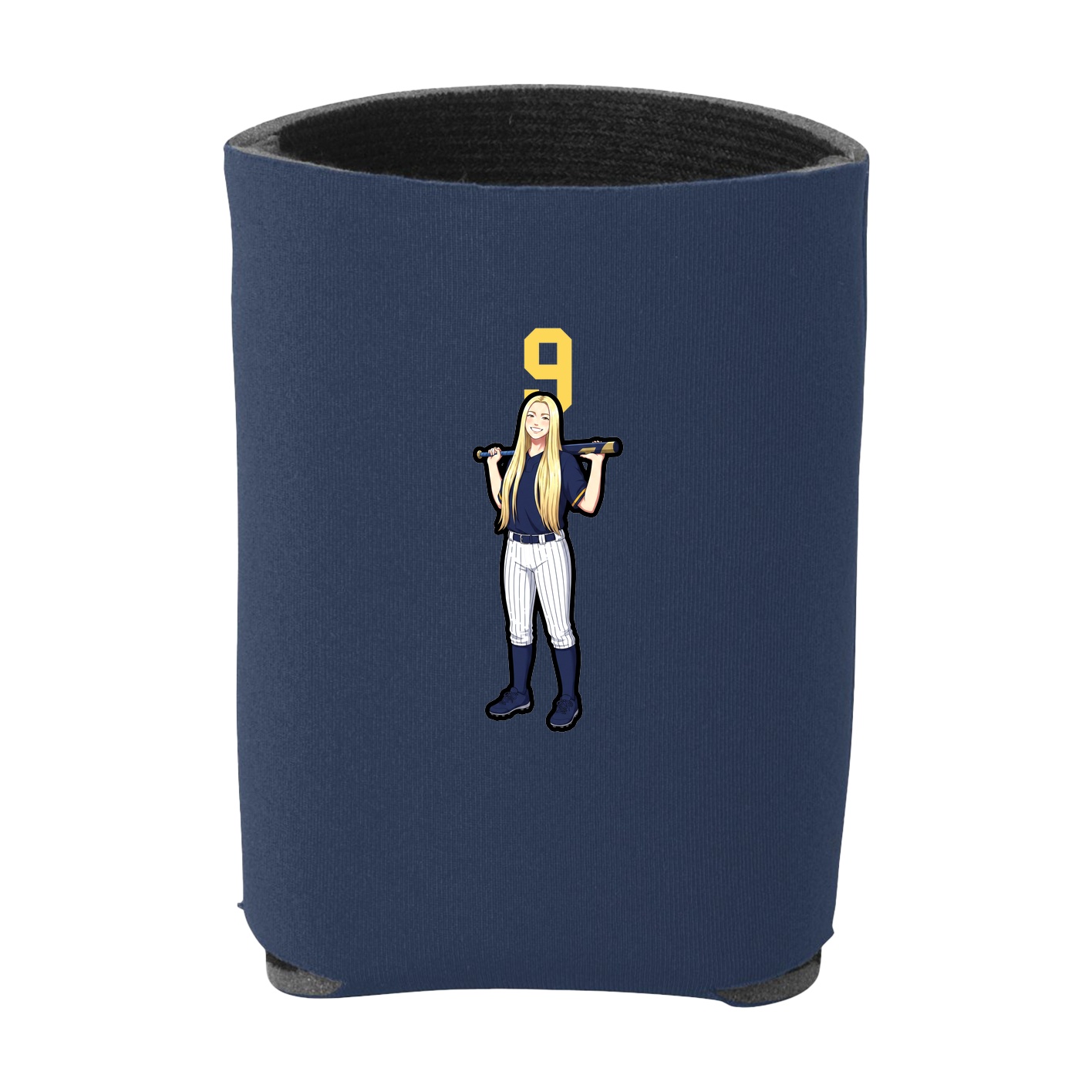 Can Holder — Number Top in Navy