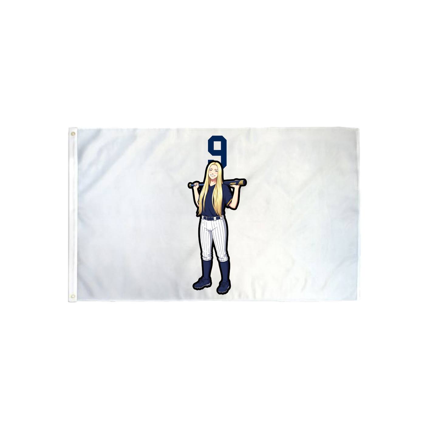 3x5 Flag — Number Top in Classic
