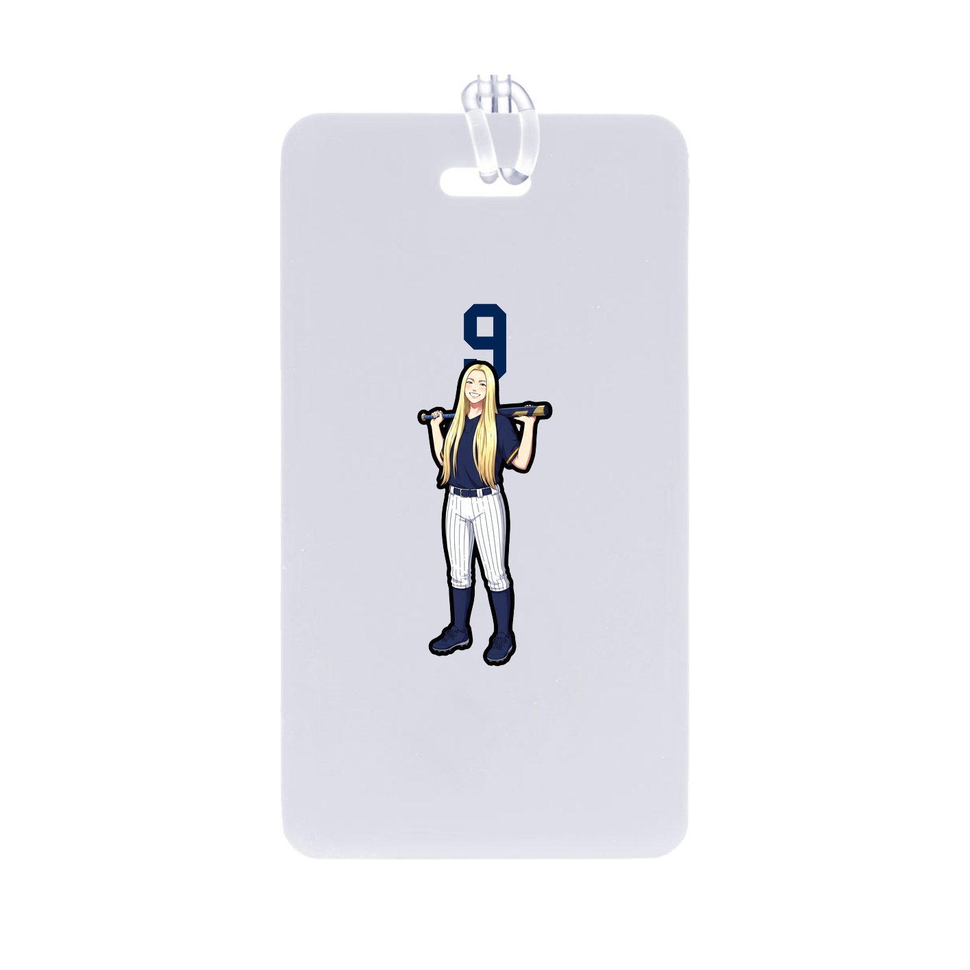 Bag Tag — Number Top in Classic