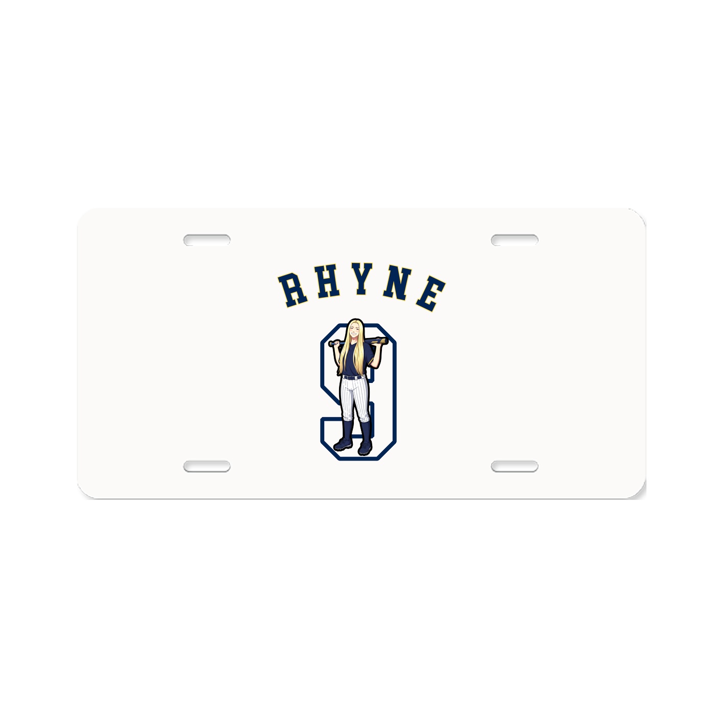 License Plate — Shirsey Arch in Classic