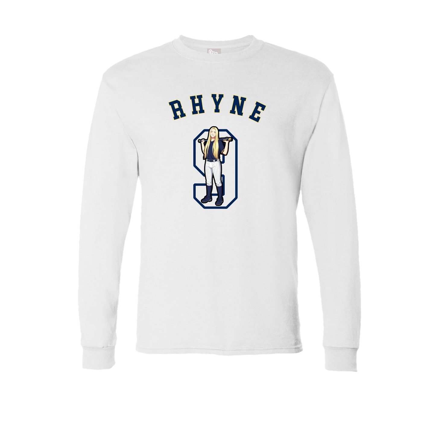 Long Sleeve Tee — Shirsey Arch in White