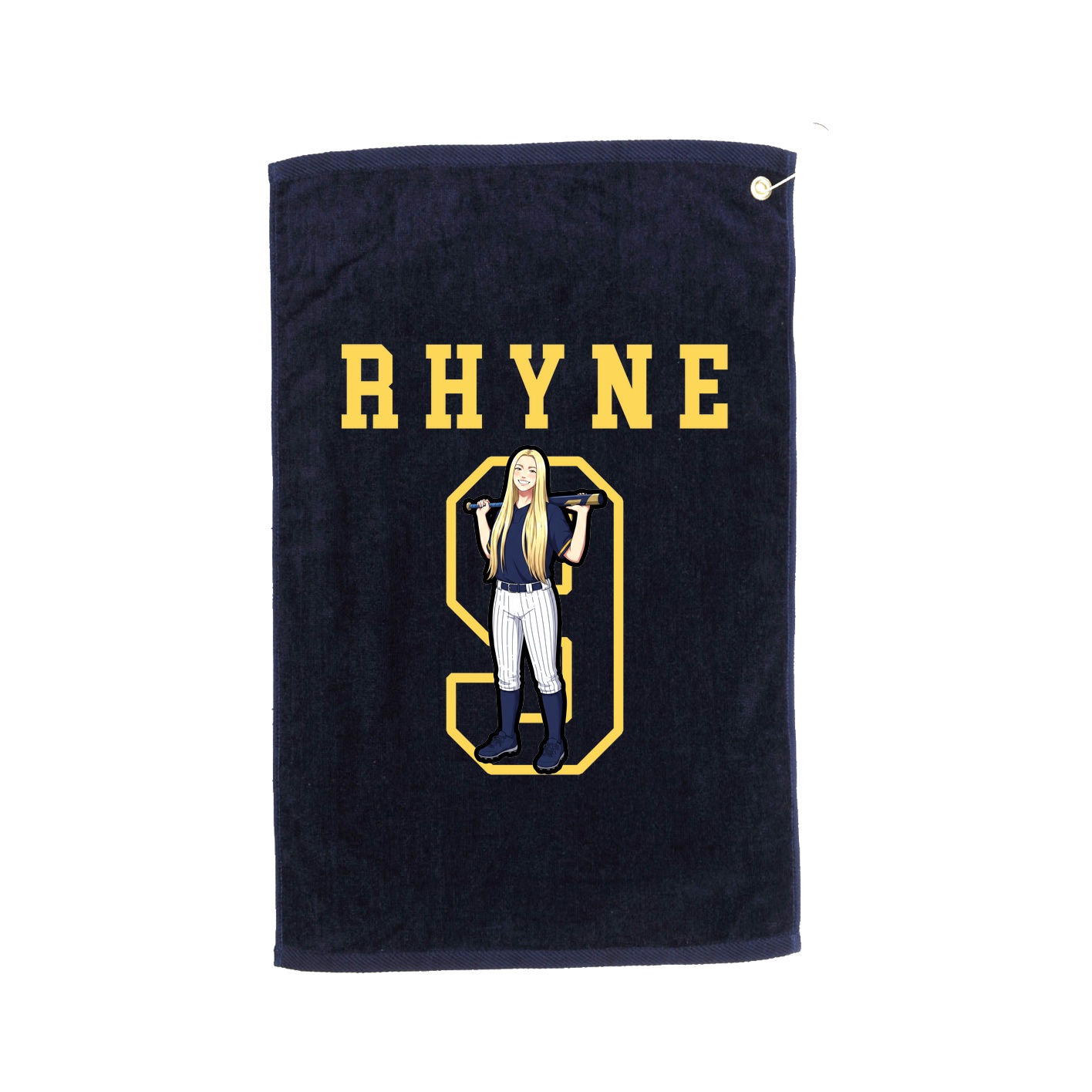 Golf Towel — Shirsey in Navy