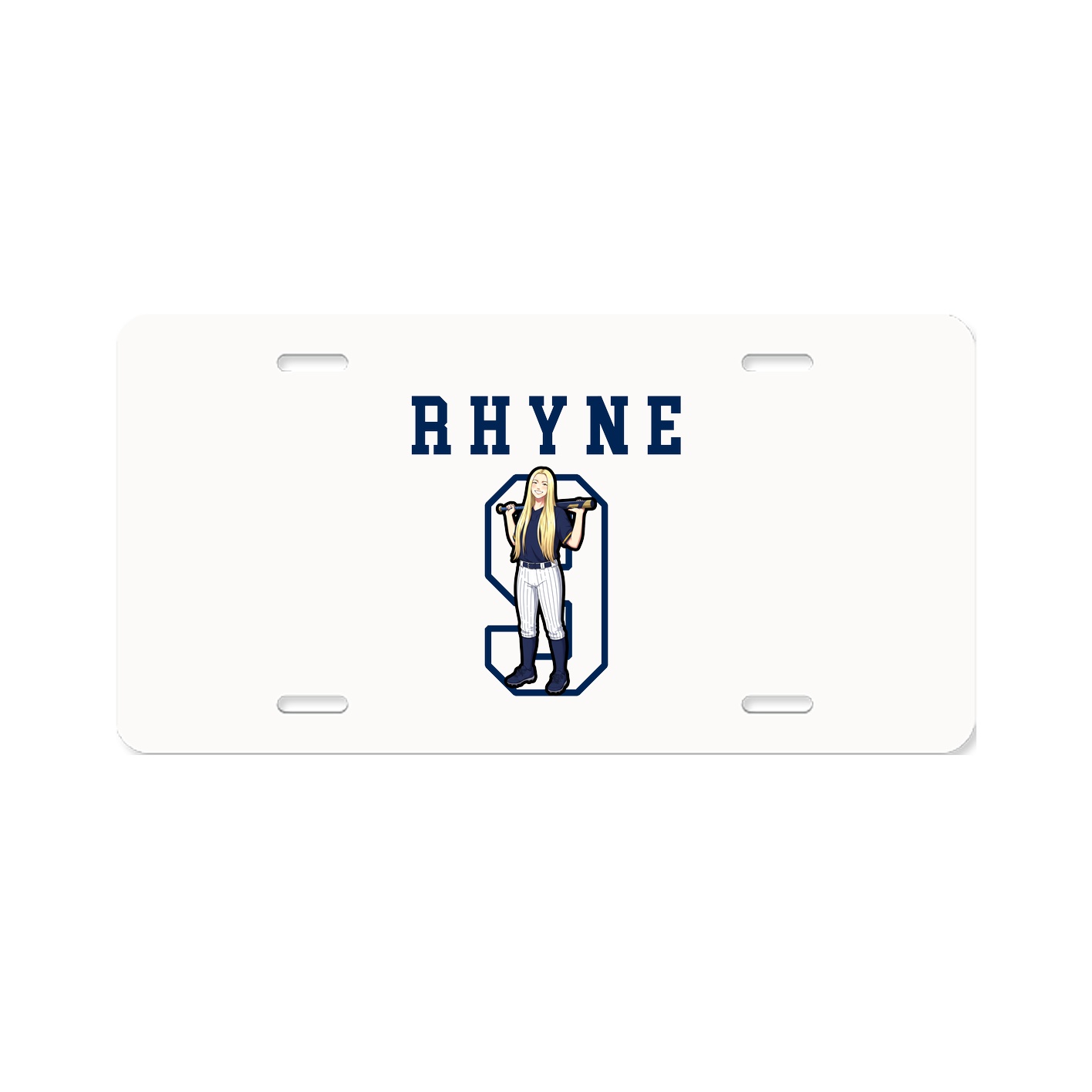 License Plate — Shirsey in Classic