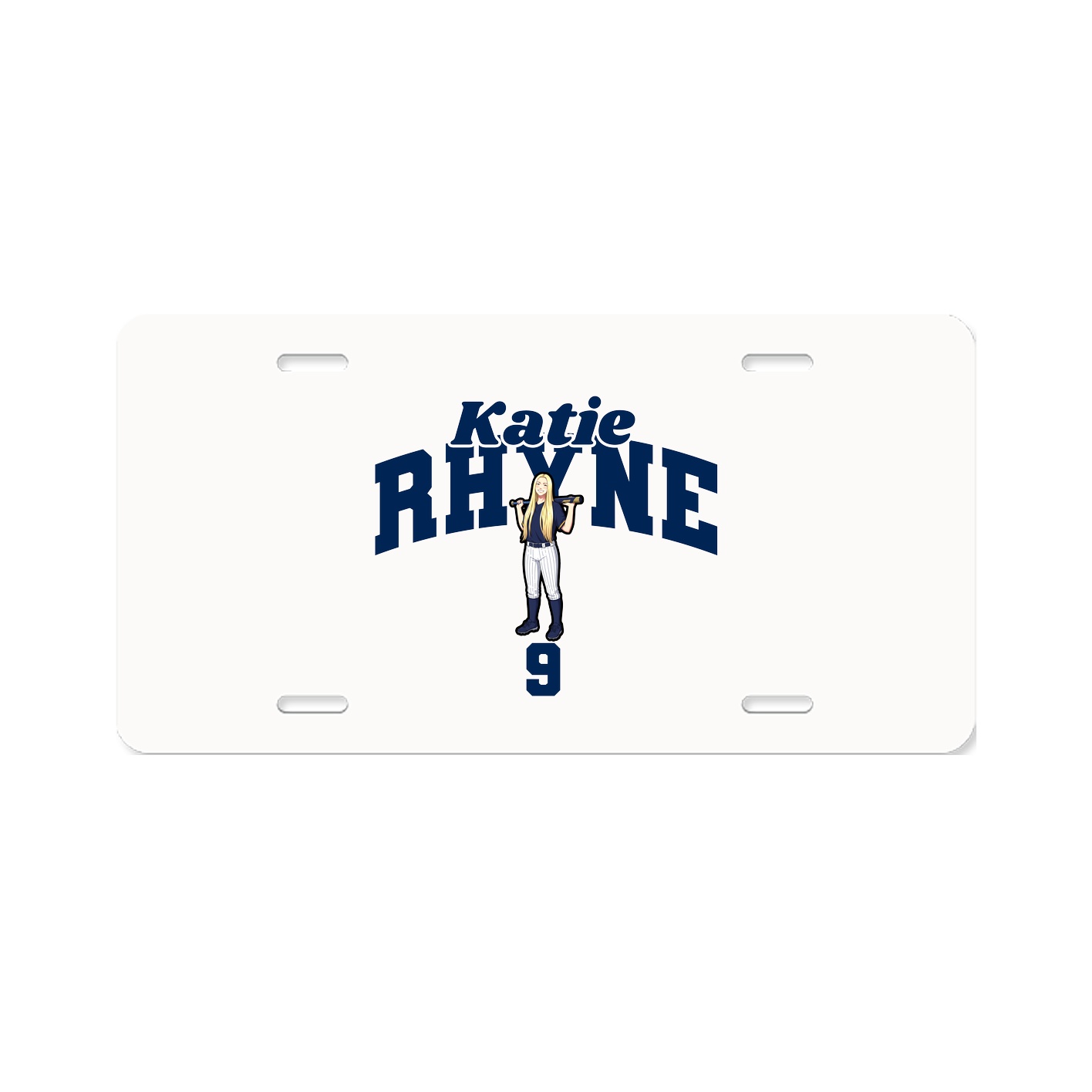 License Plate — Signature Arch in Classic