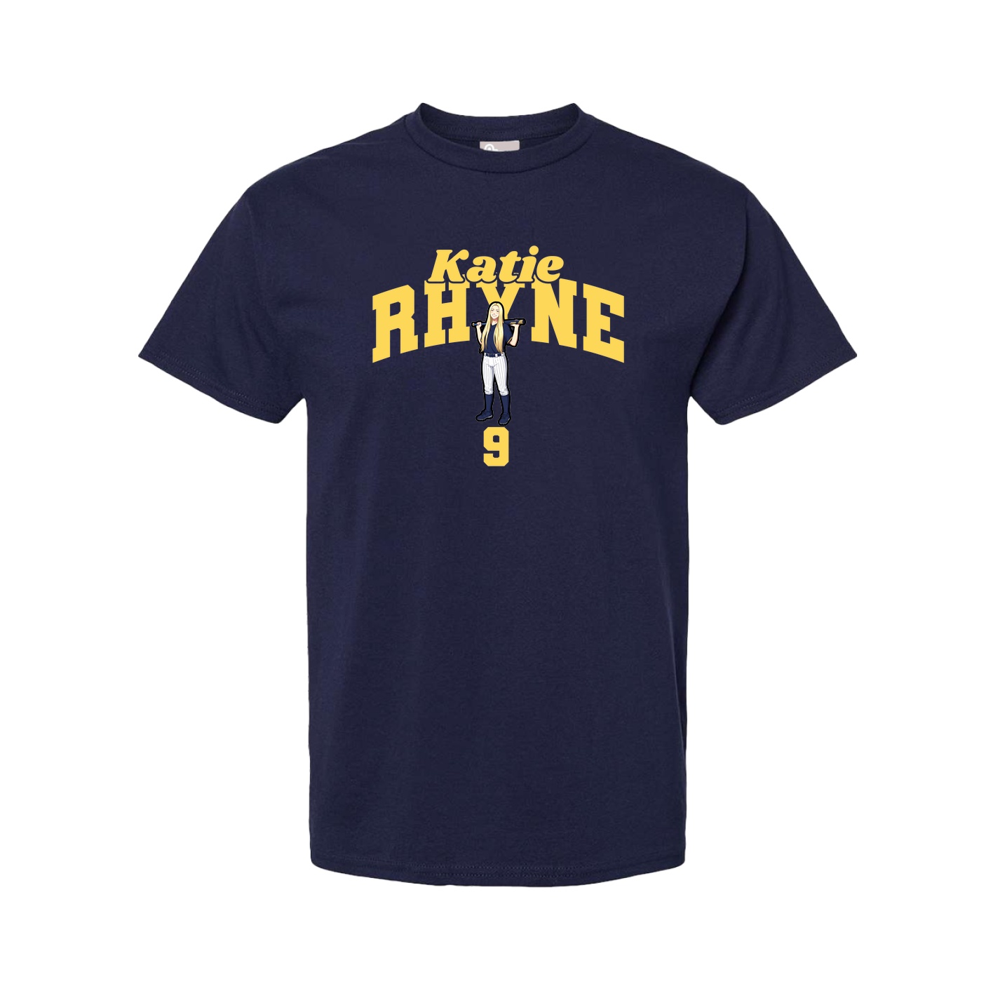 Tee — Signature Arch in Navy
