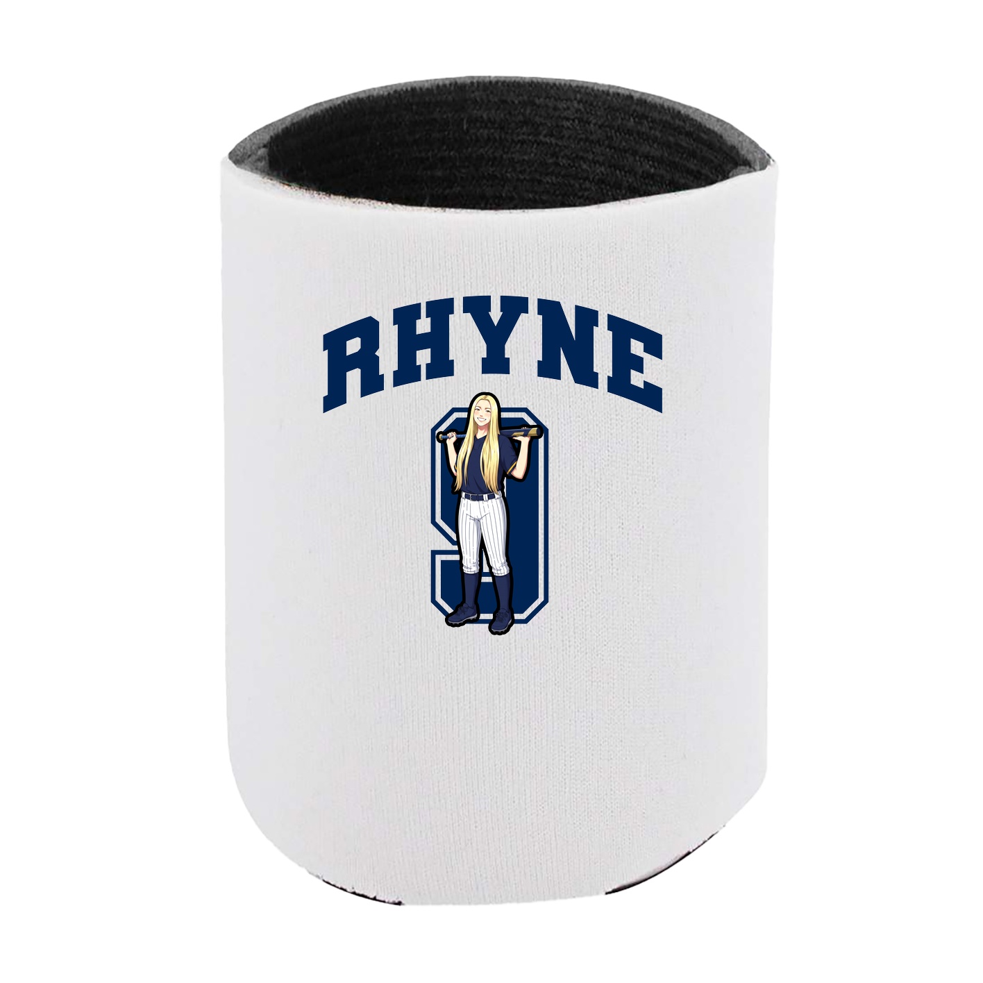 Can Holder — Number in White