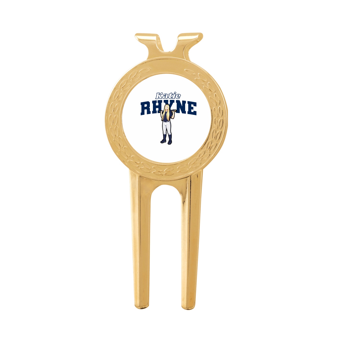 Divot Tool with Ball Marker — Name Arch in Classic