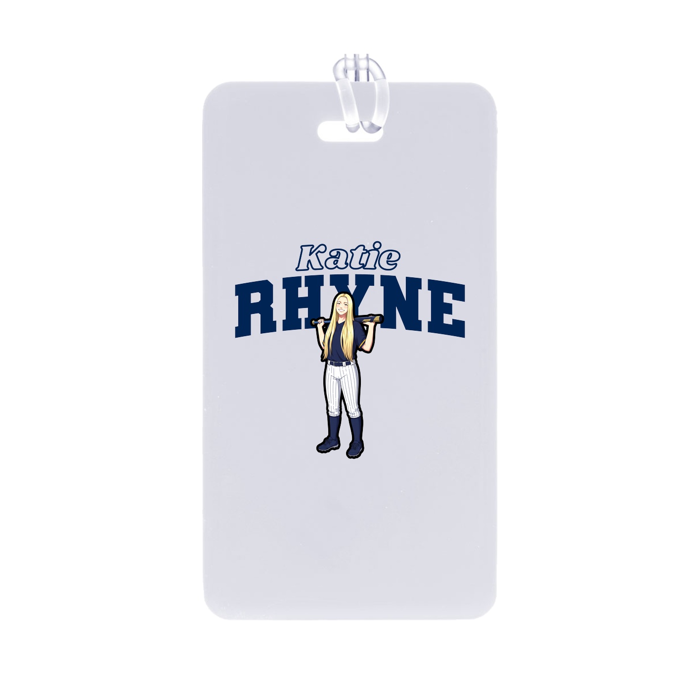 Bag Tag — Name Arch in Classic