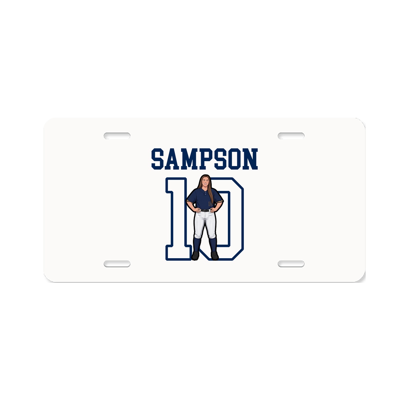 License Plate — Shirsey in Classic