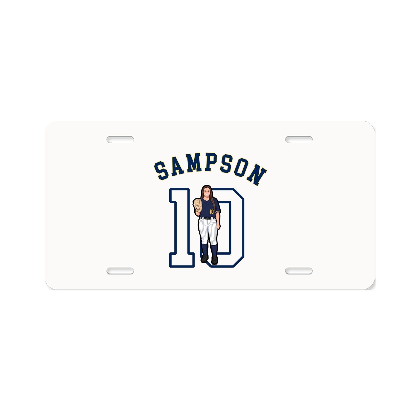 License Plate — Shirsey Arch in Classic
