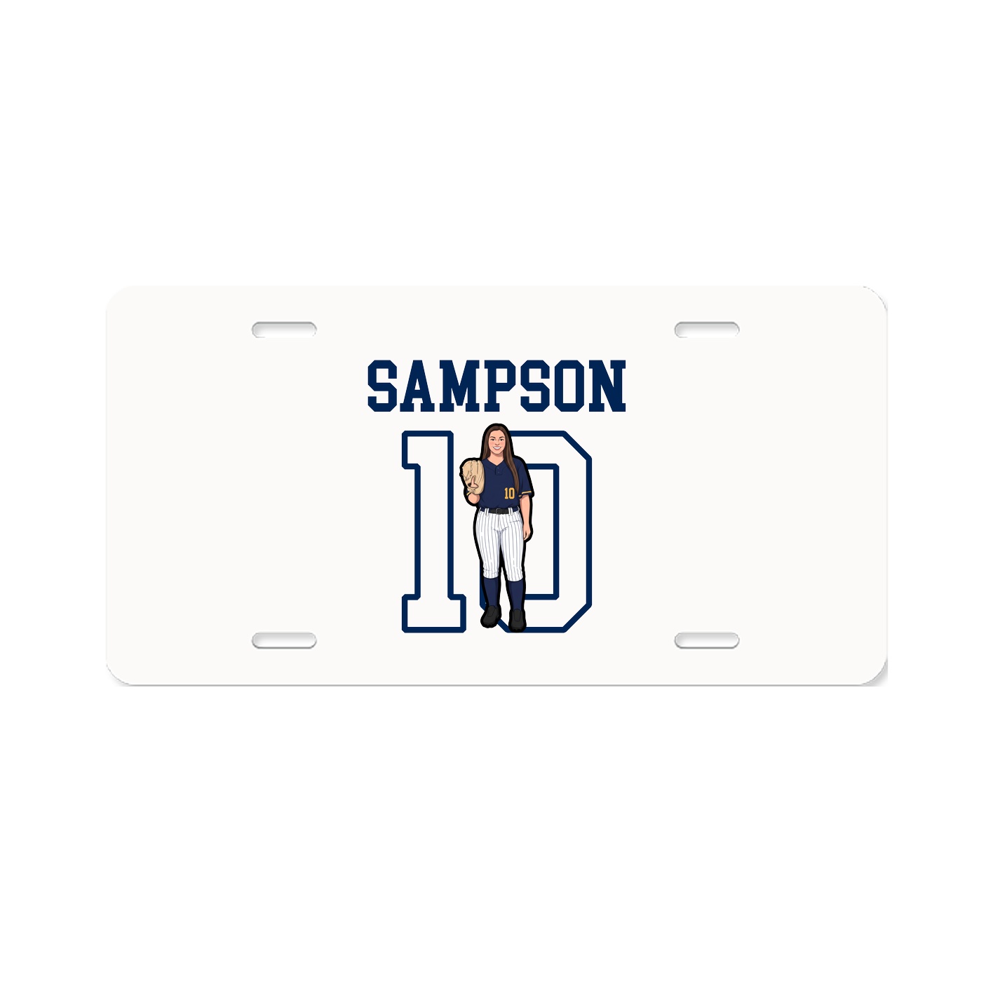 License Plate — Shirsey in Classic