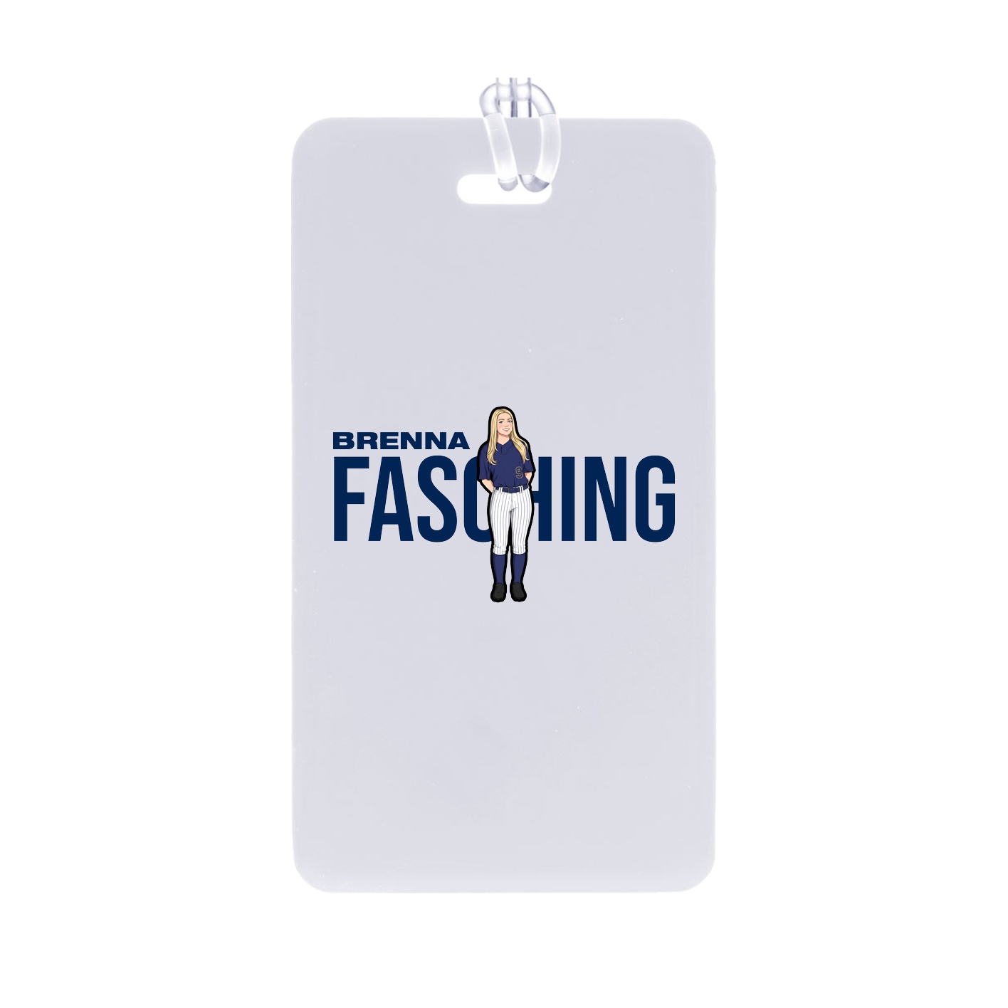 Bag Tag — Player Name in Classic