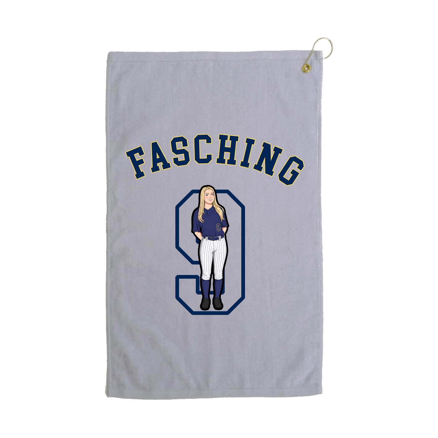 Golf Towel — Shirsey Arch in Grey