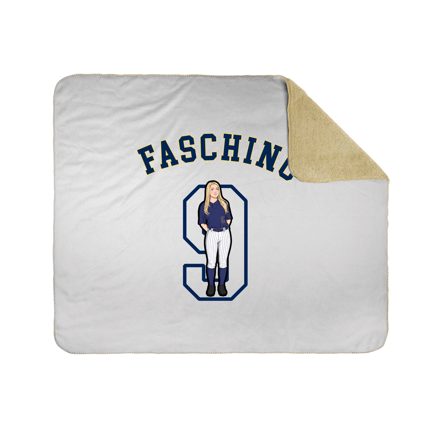 Throw Blanket — Shirsey Arch in White