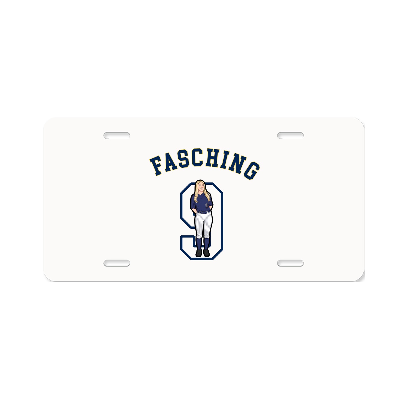 License Plate — Shirsey Arch in Classic