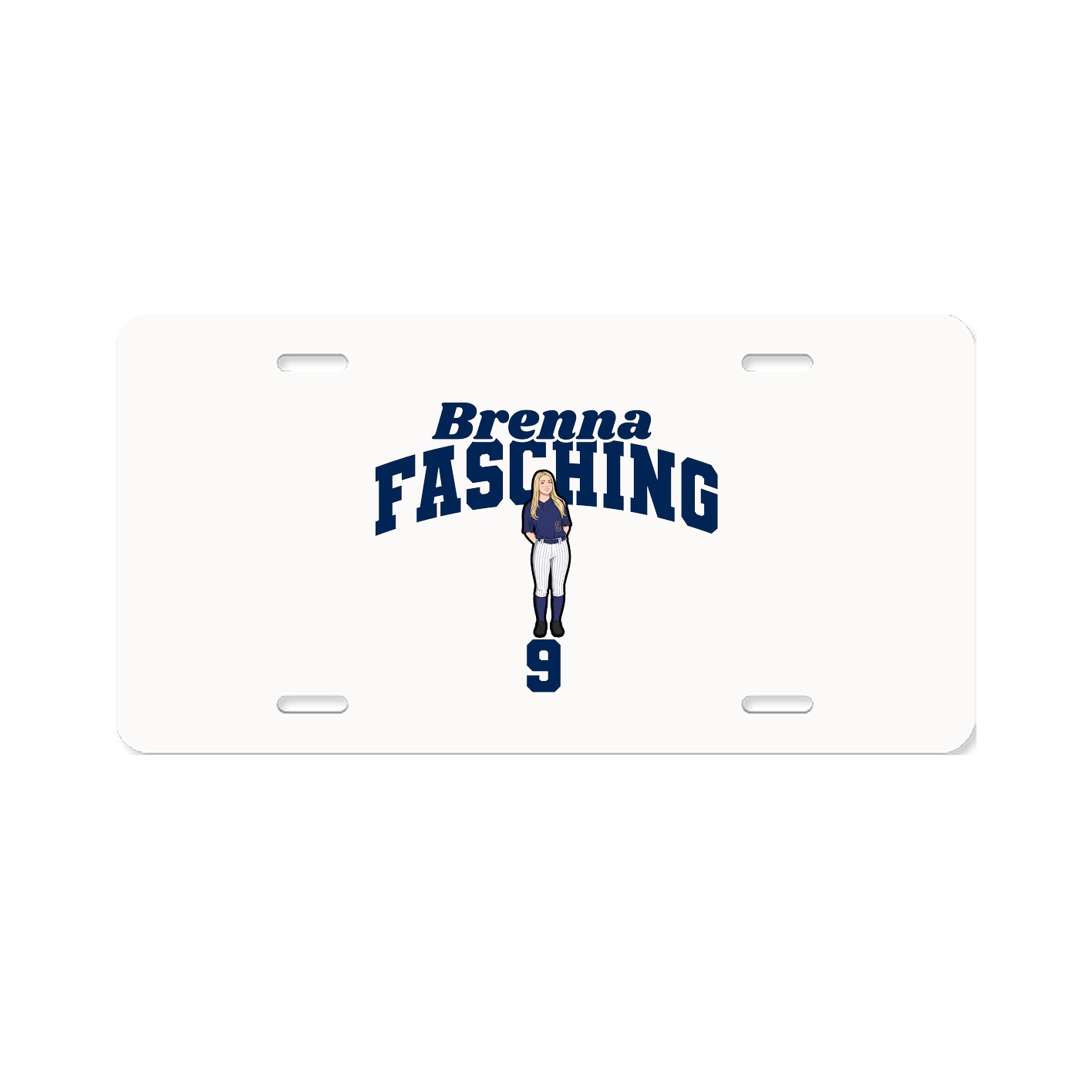 License Plate — Signature Arch in Classic