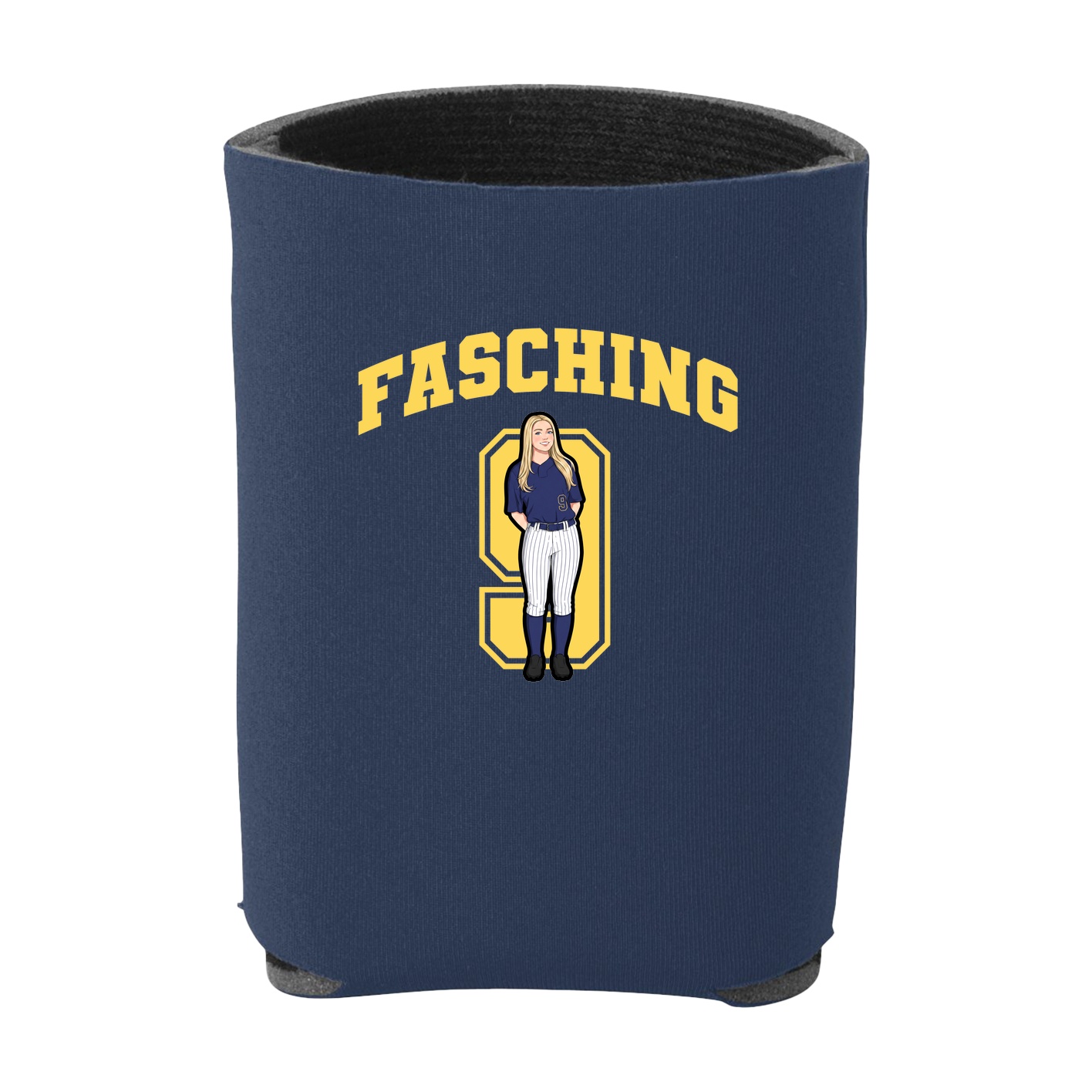 Can Holder — Number in Navy