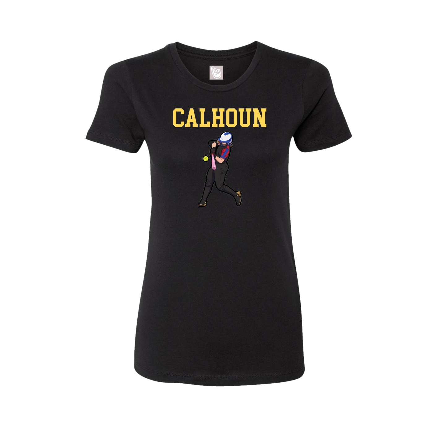 Fitted Women's Tee — Shirsey in Black
