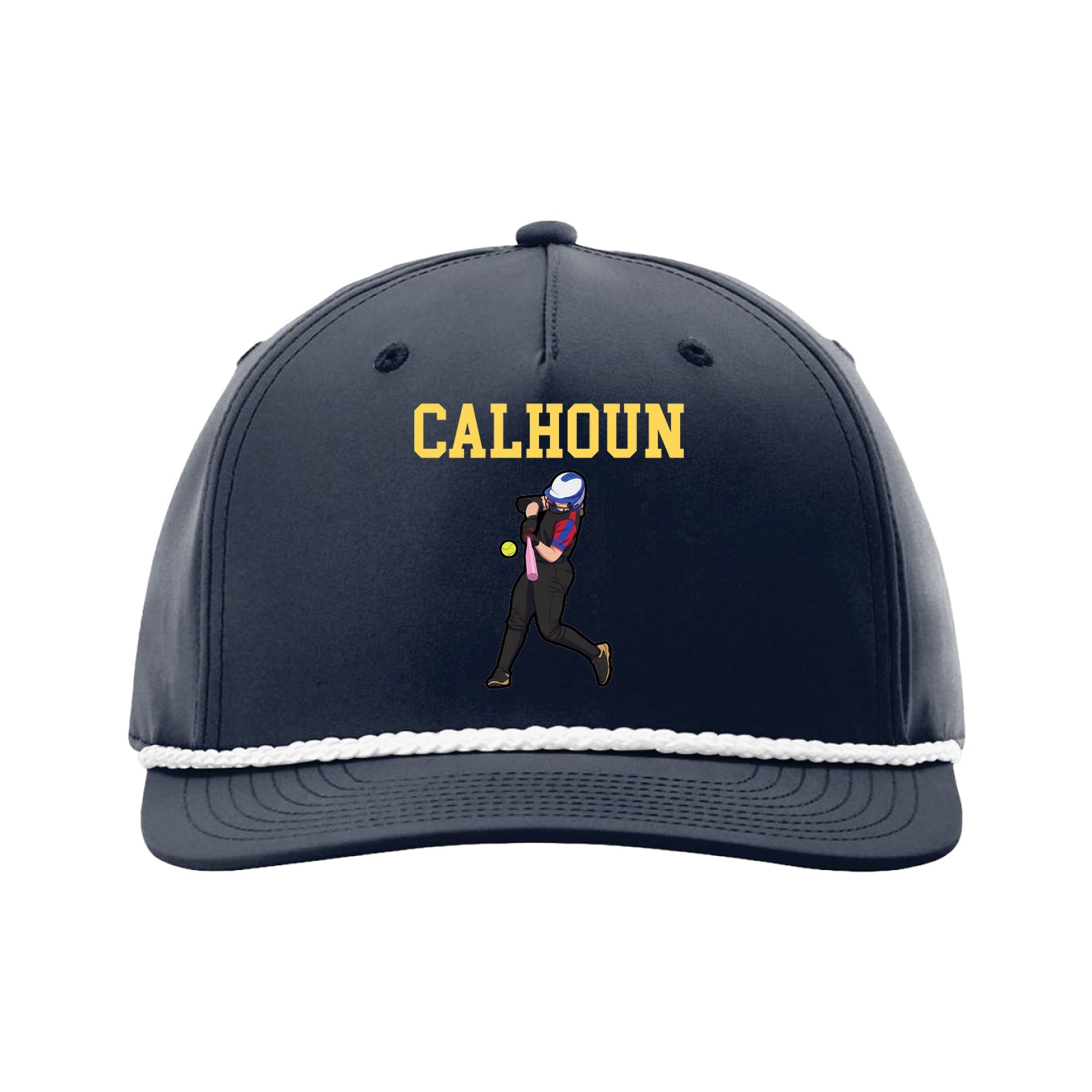 Five-Panel Classic Rope Cap — Shirsey in Navy