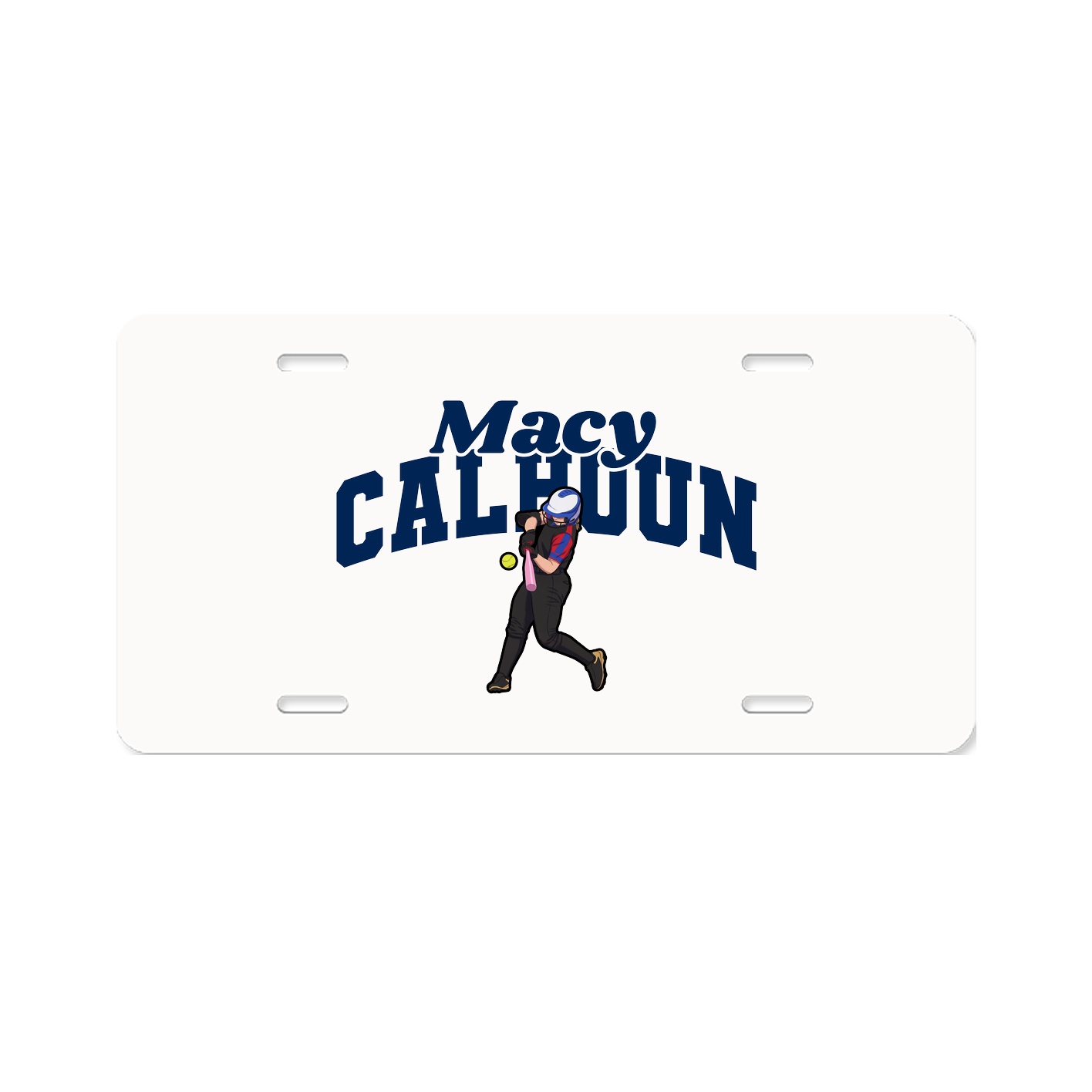 License Plate — Signature Arch in Classic