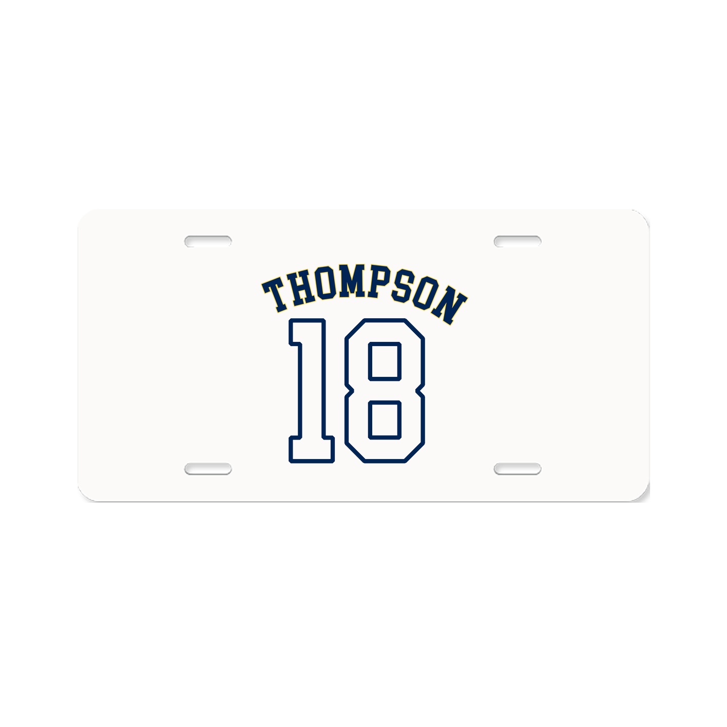 License Plate — Shirsey Arch in Classic