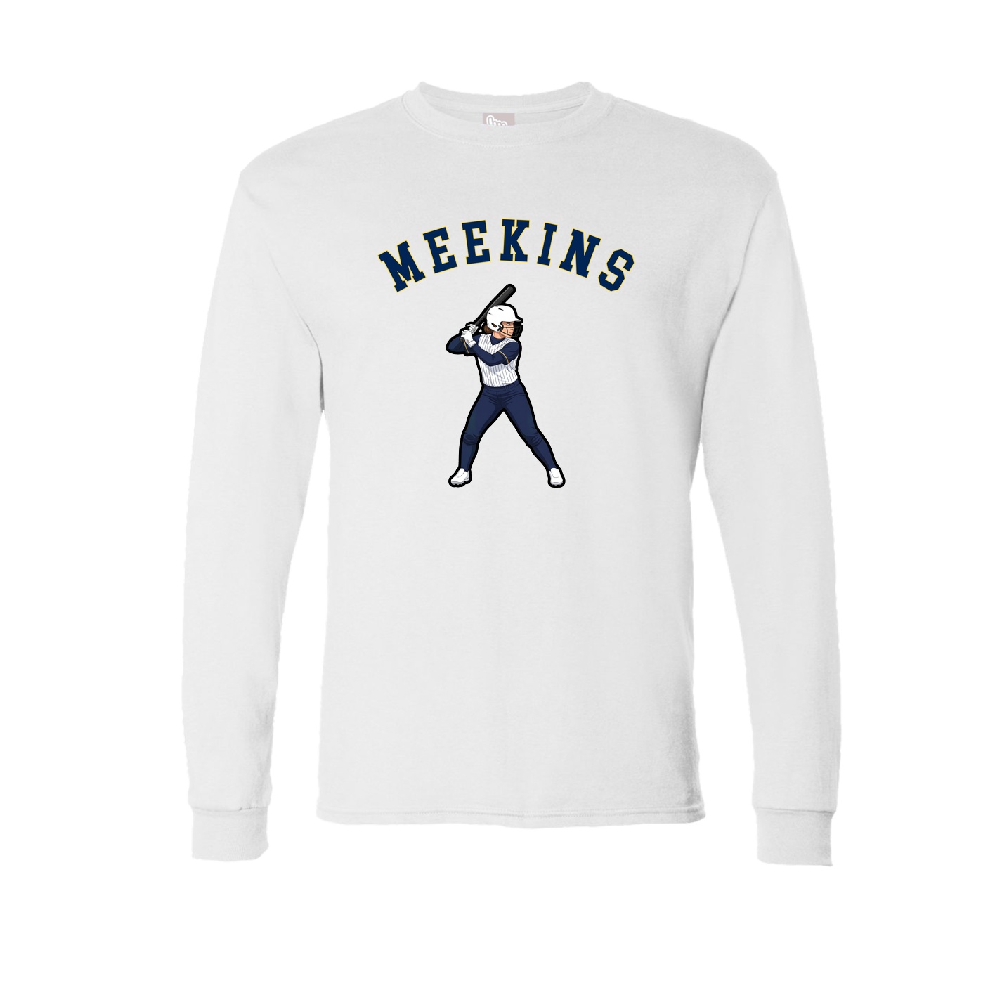 Long Sleeve Tee — Shirsey Arch in White
