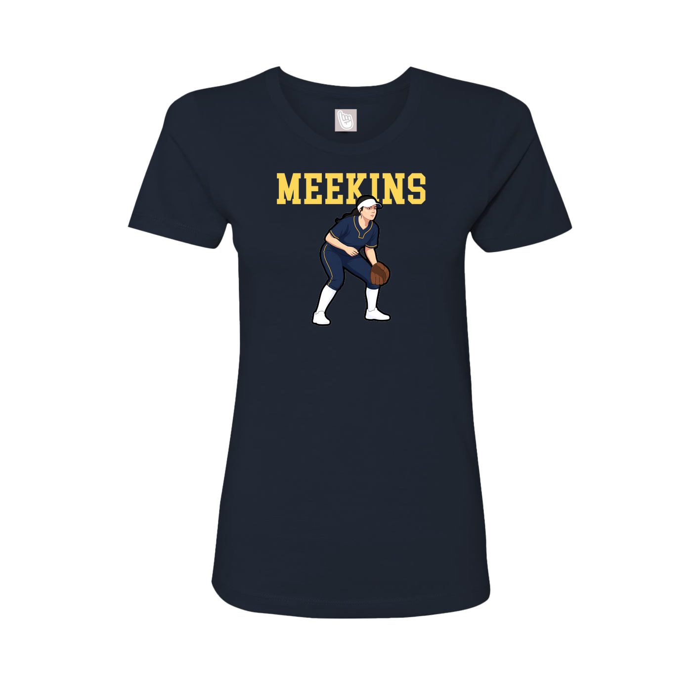 Fitted Women's Tee — Shirsey in Navy