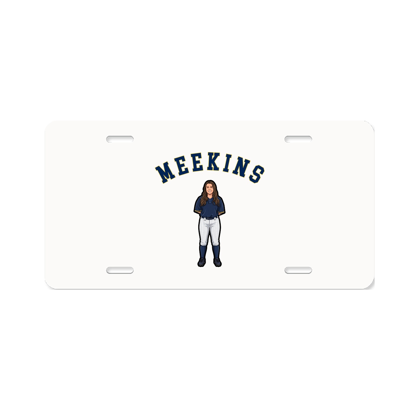 License Plate — Shirsey Arch in Classic