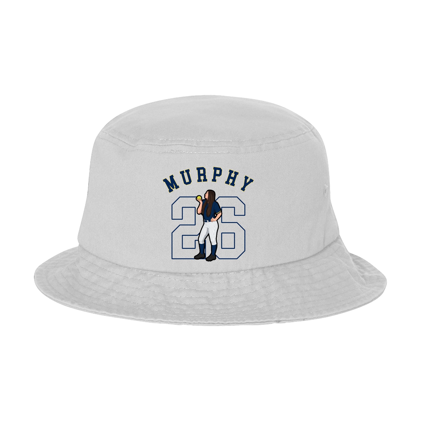 Bucket Cap — Shirsey Arch in White