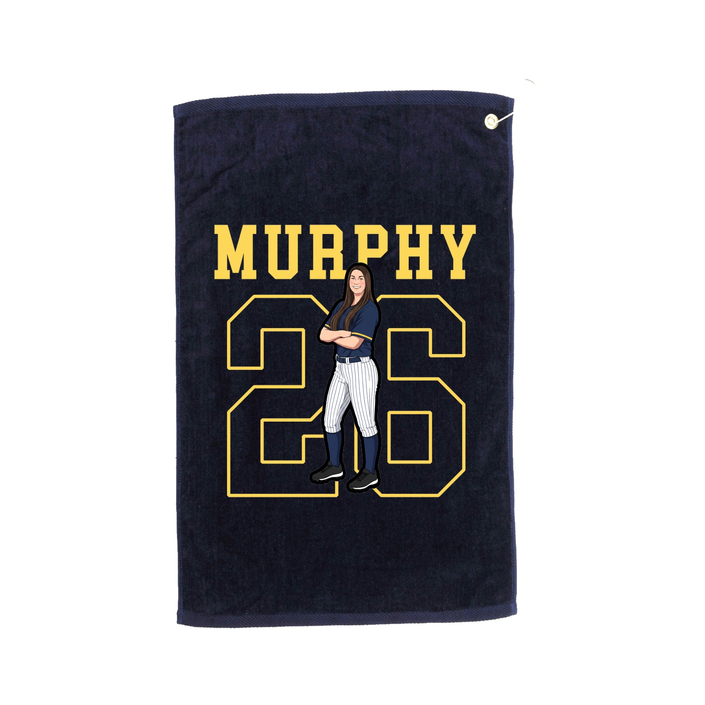 Golf Towel — Shirsey in Navy