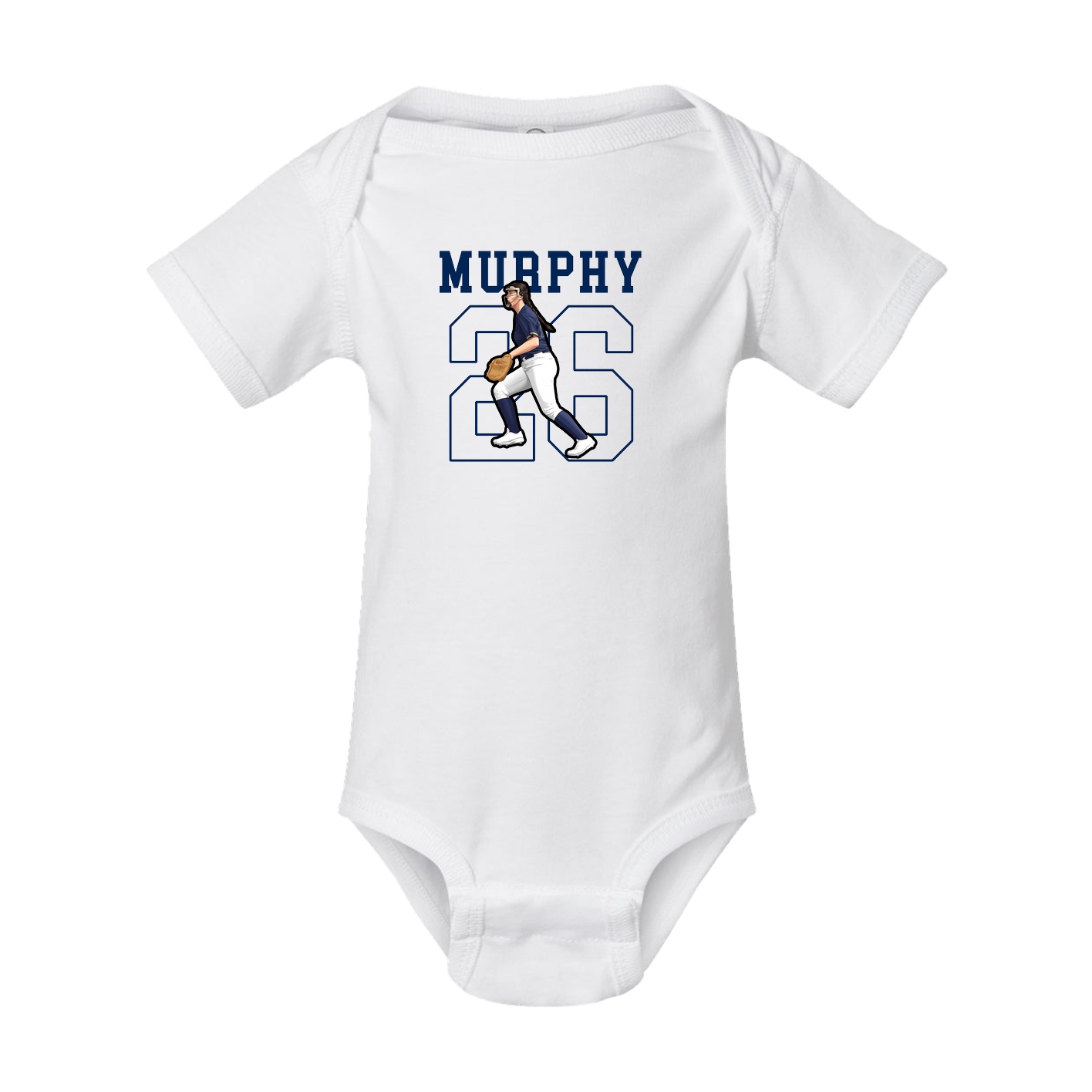 Baby Onesie — Shirsey in White
