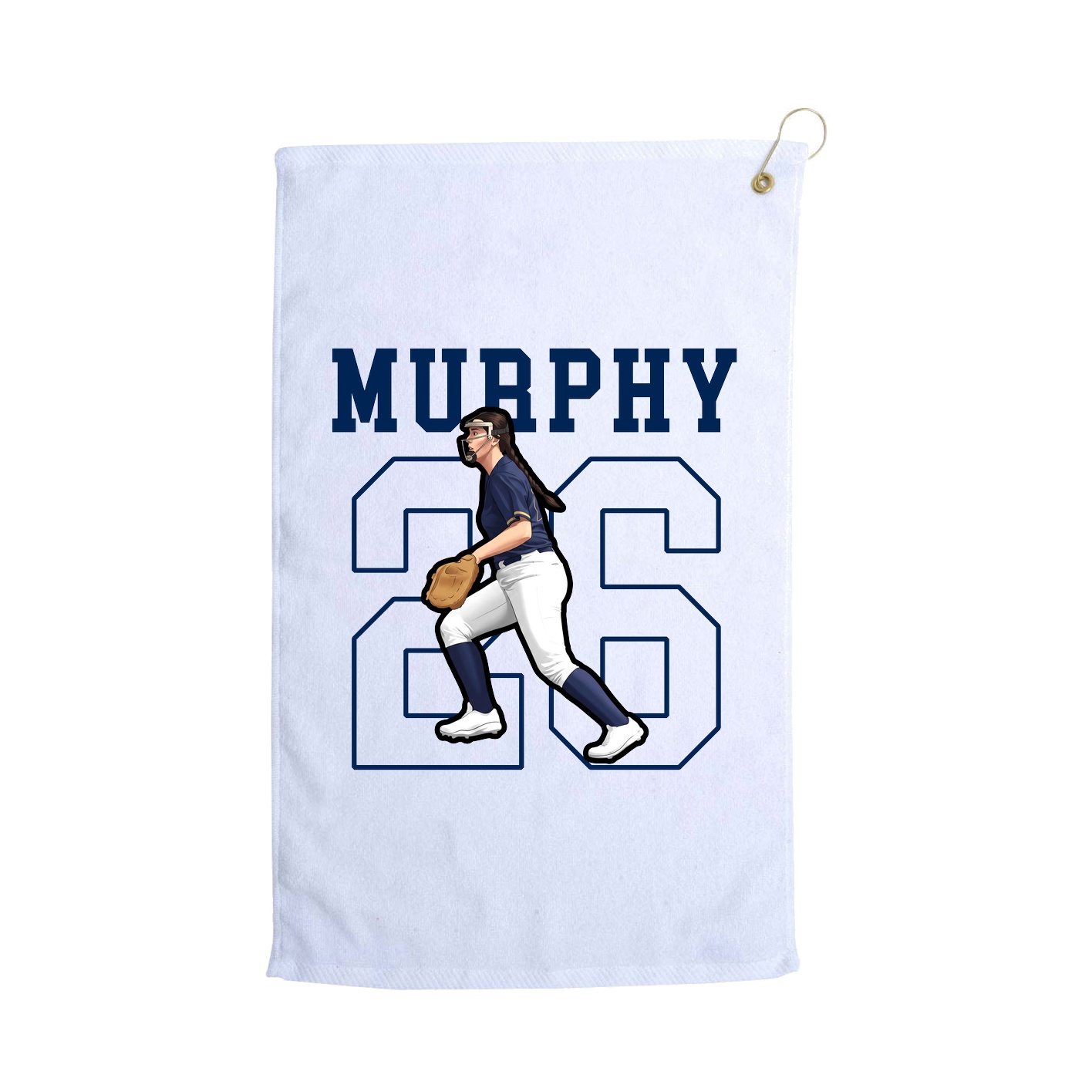 Golf Towel — Shirsey in White