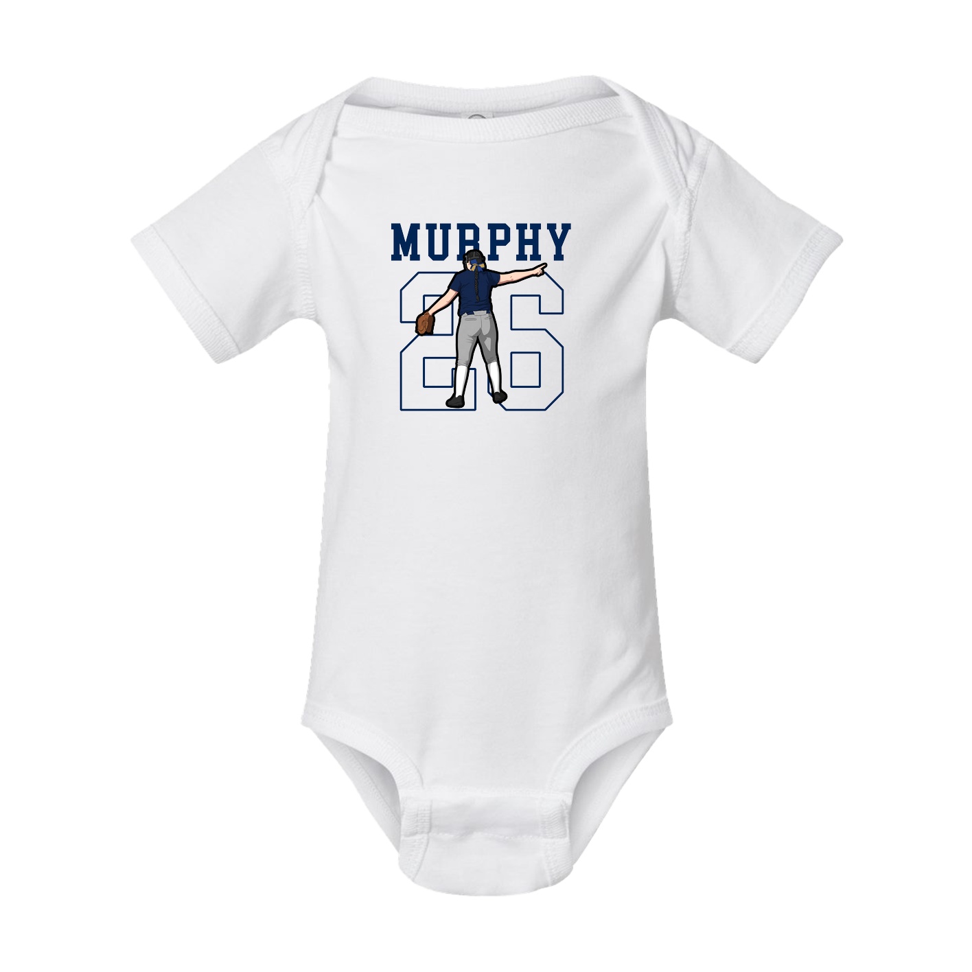 Baby Onesie — Shirsey in White
