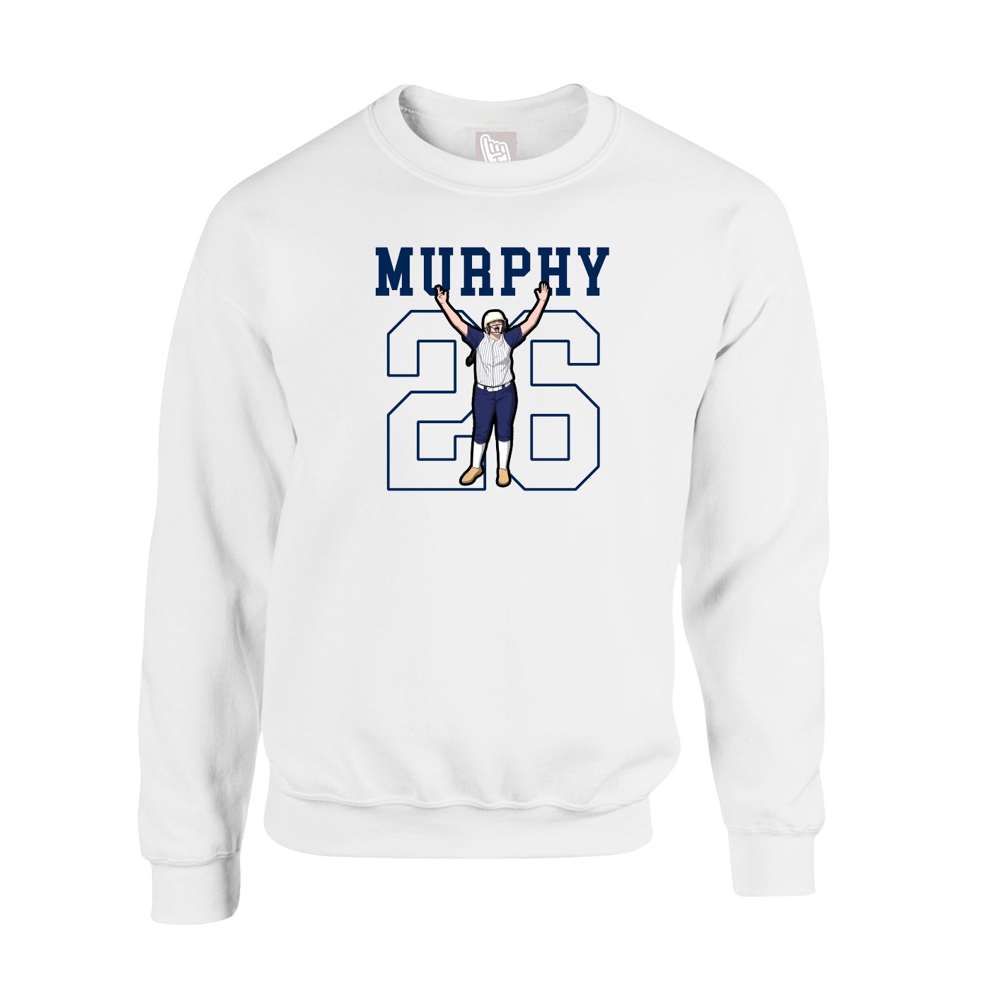 Fleece Crew — Shirsey in White
