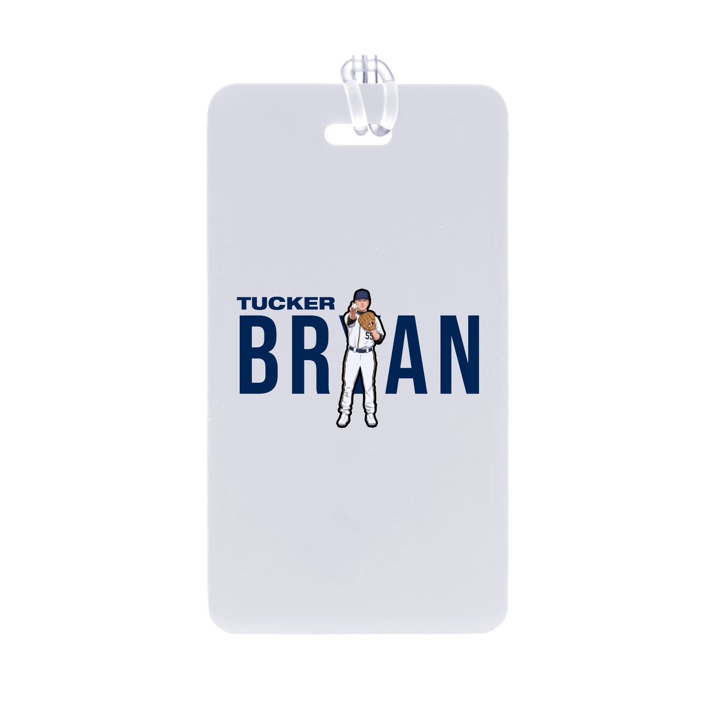 Bag Tag — Player Name in Classic