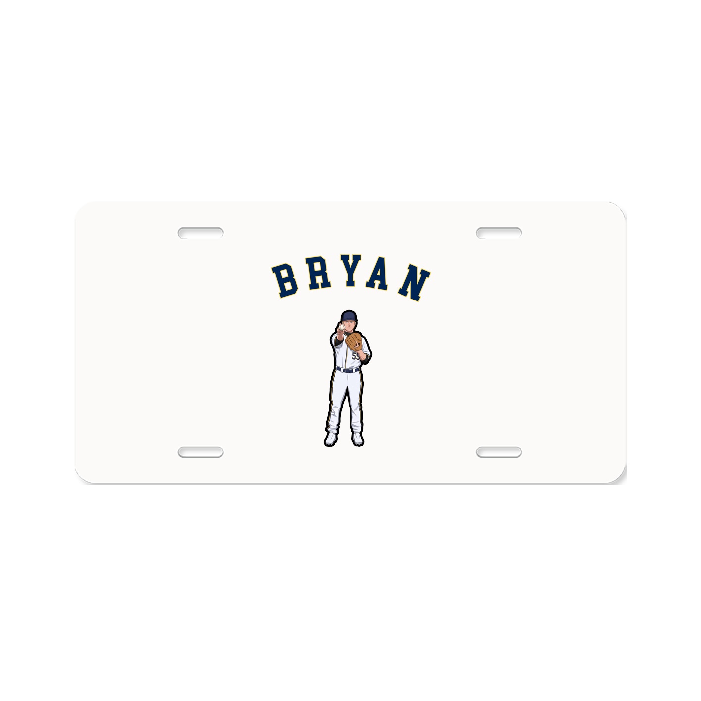License Plate — Shirsey Arch in Classic