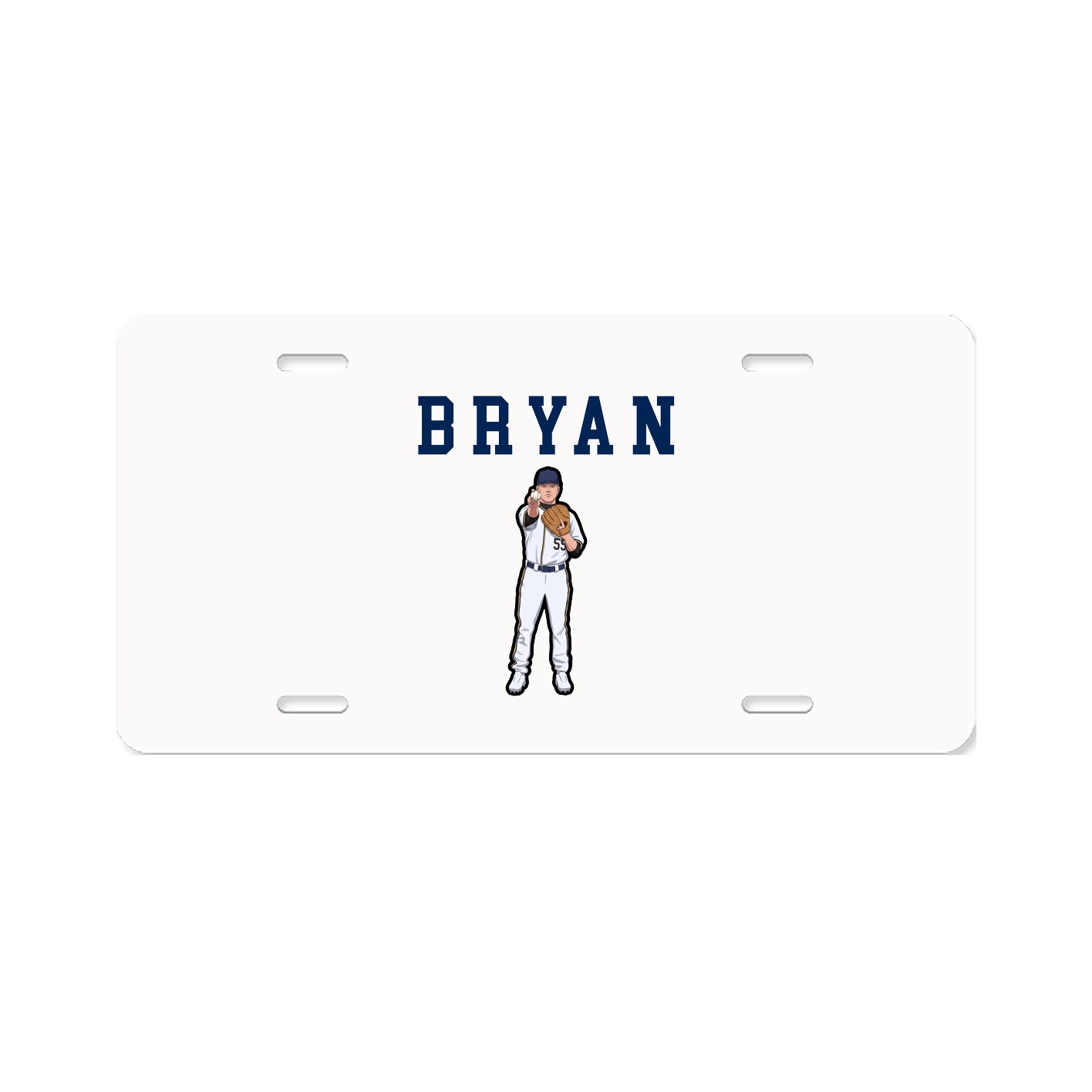 License Plate — Shirsey in Classic