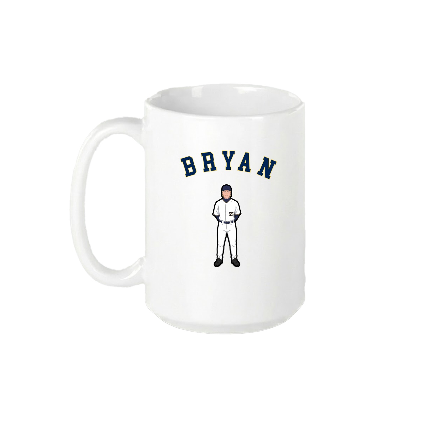 15oz Coffee Mug — Shirsey Arch in White