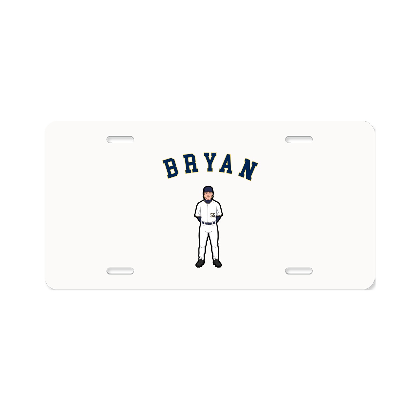 License Plate — Shirsey Arch in Classic