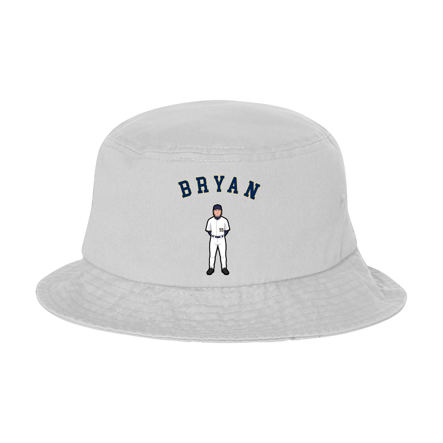 Bucket Cap — Shirsey Arch in White