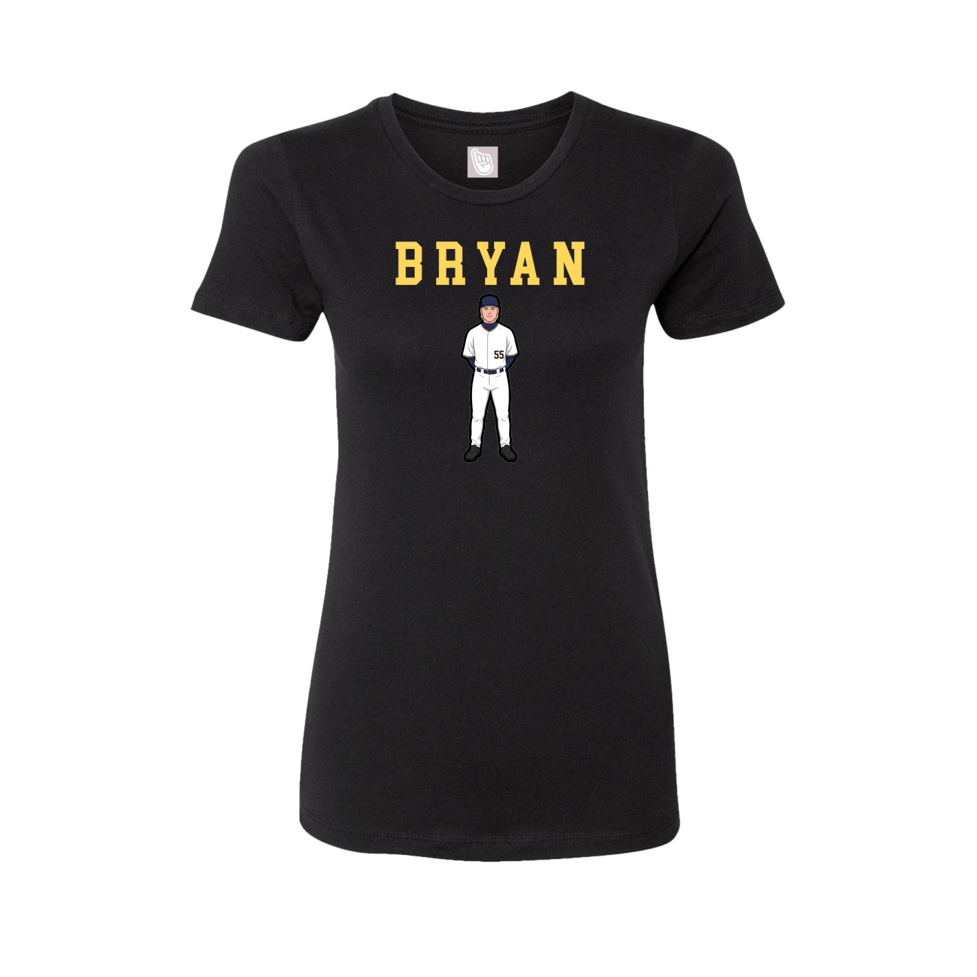 Fitted Women's Tee — Shirsey in Black