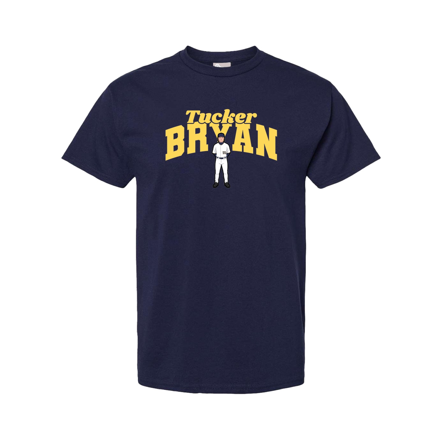 Tee — Signature Arch in Navy