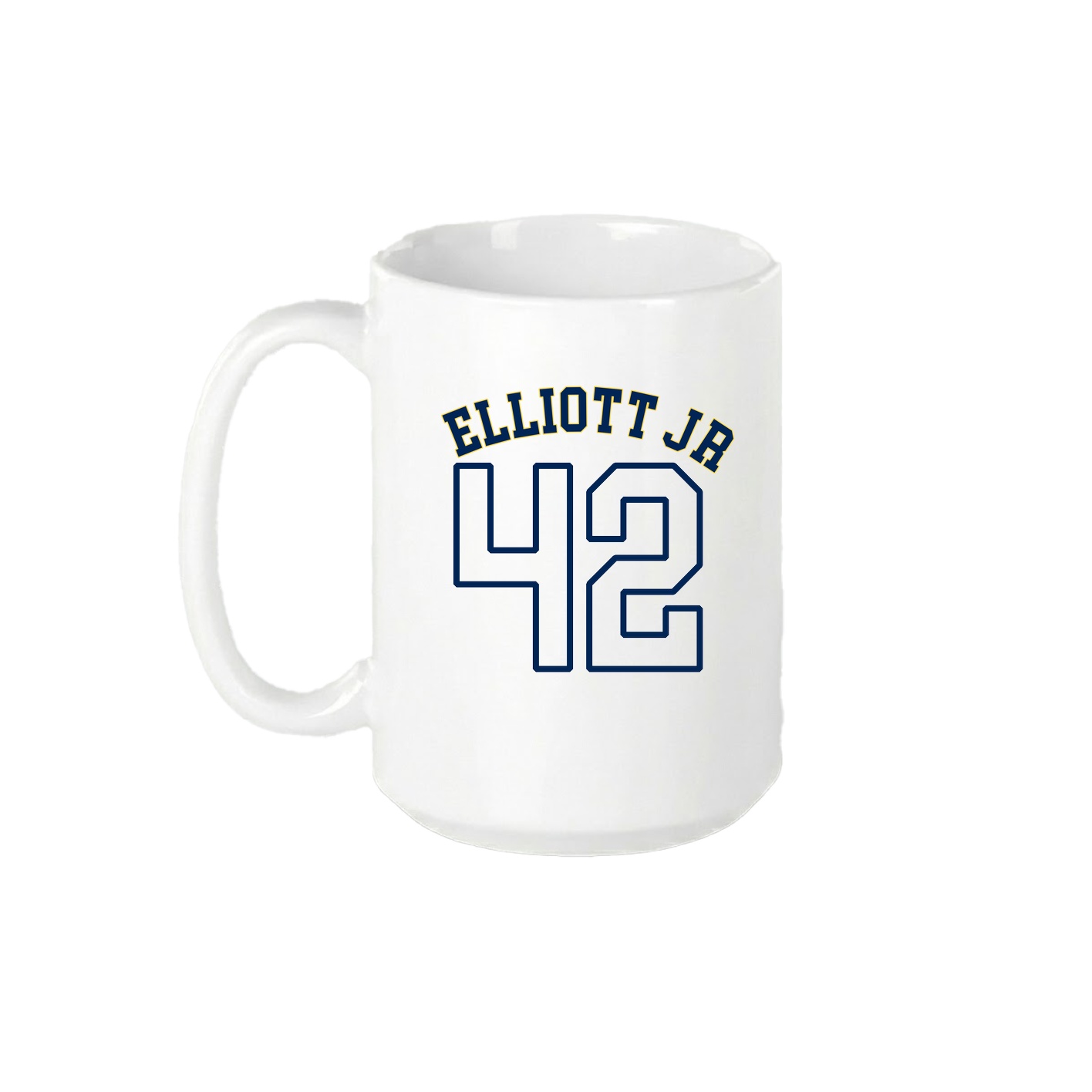 15oz Coffee Mug — Shirsey Arch in White