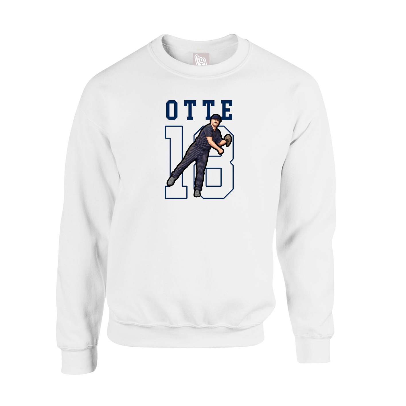 Fleece Crew — Shirsey in White