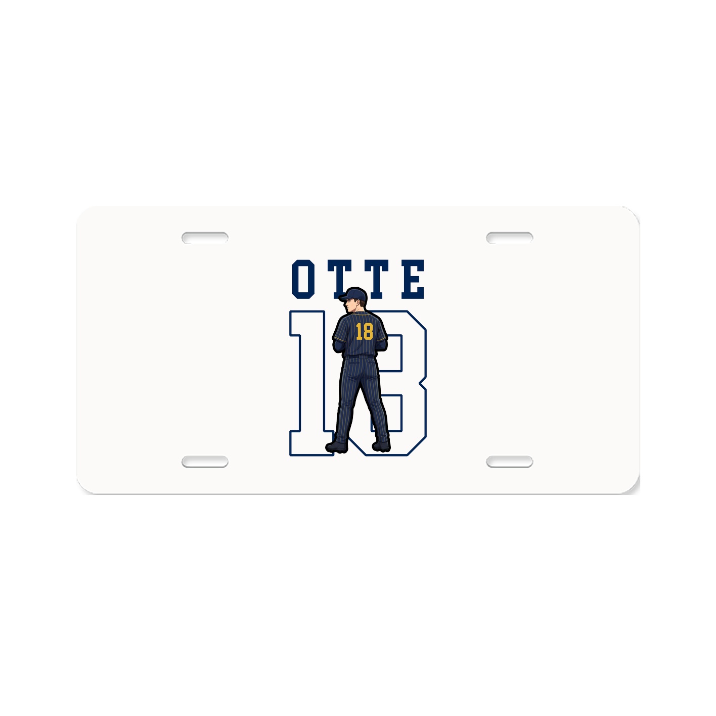 License Plate — Shirsey in Classic