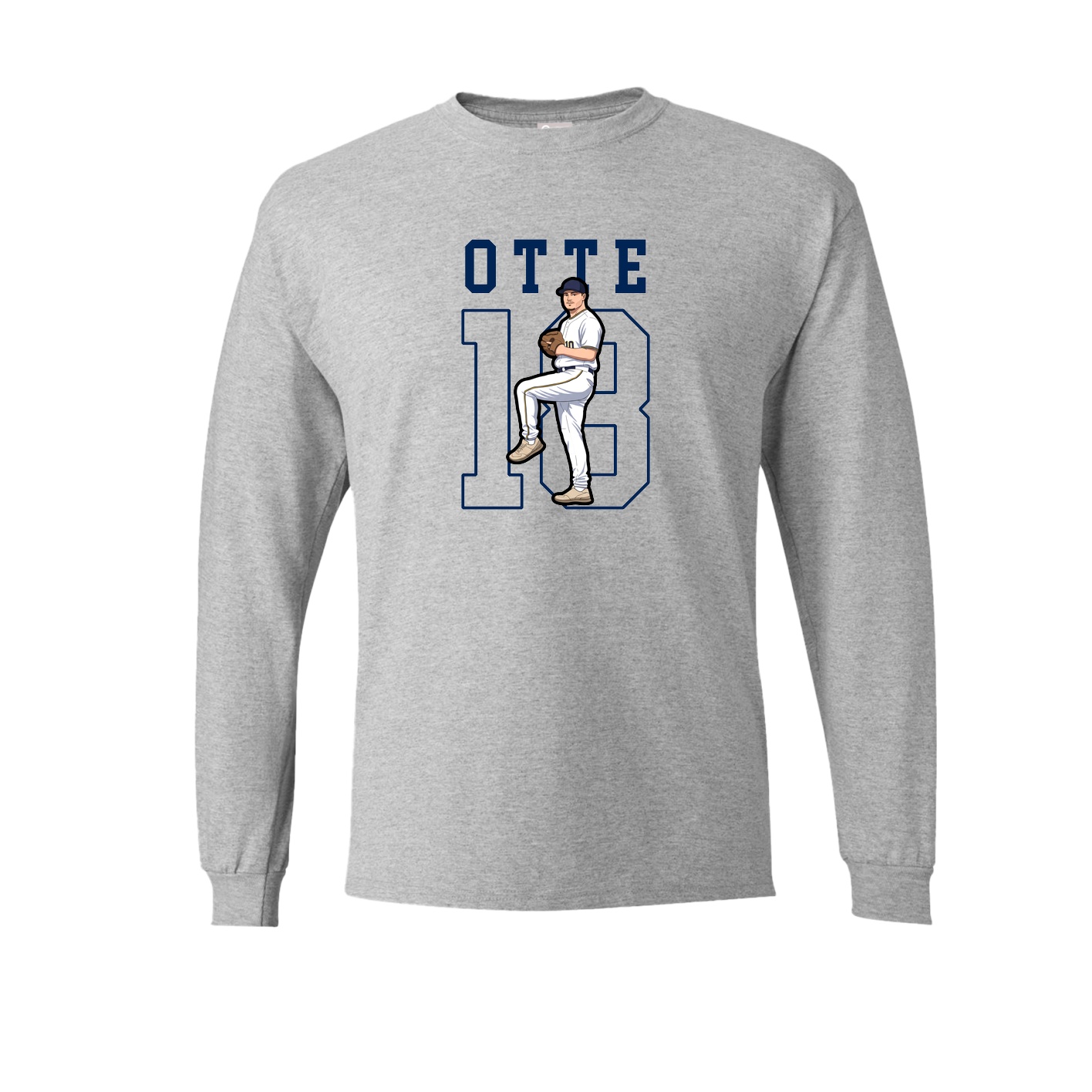 Long Sleeve Tee — Shirsey in Grey