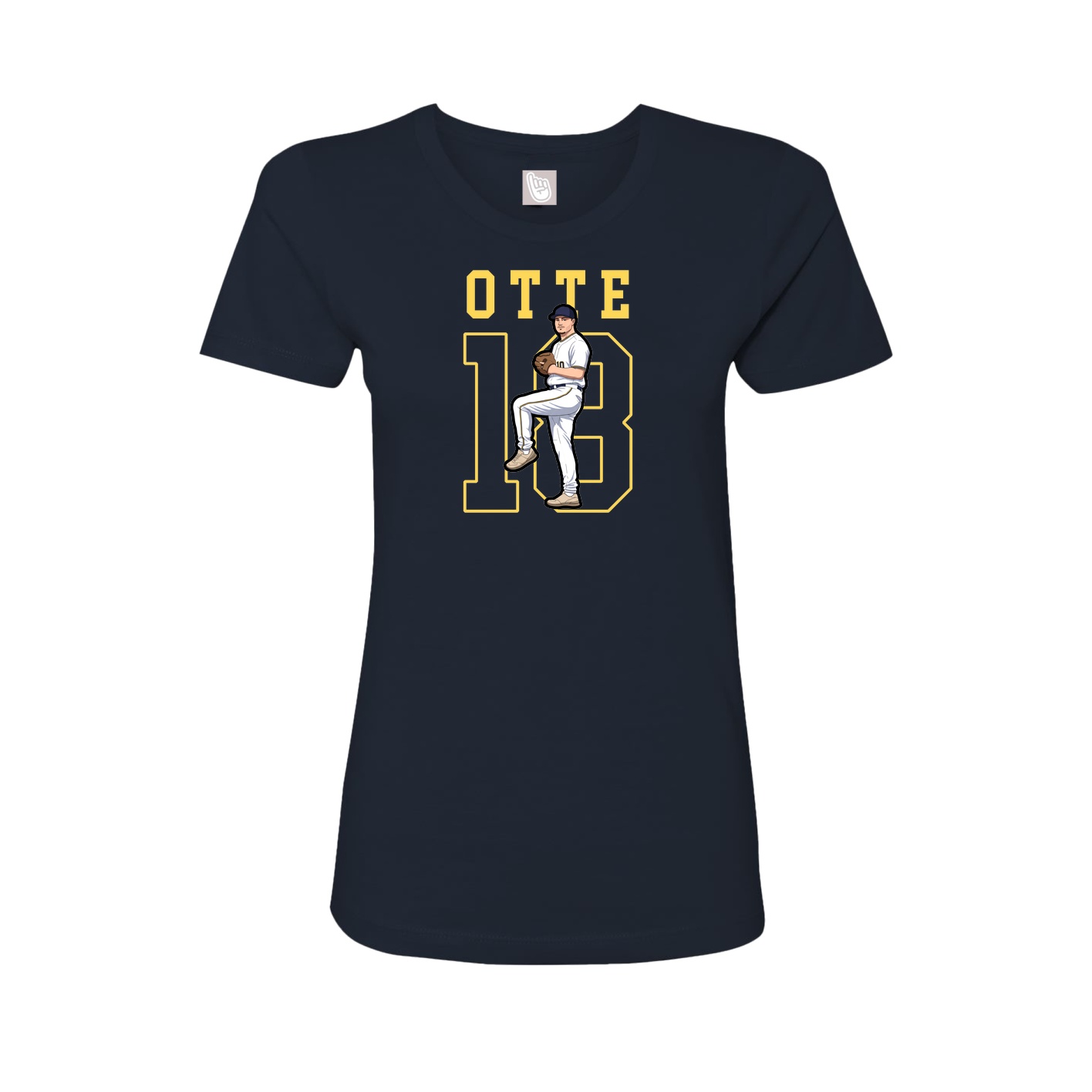 Fitted Women's Tee — Shirsey in Navy