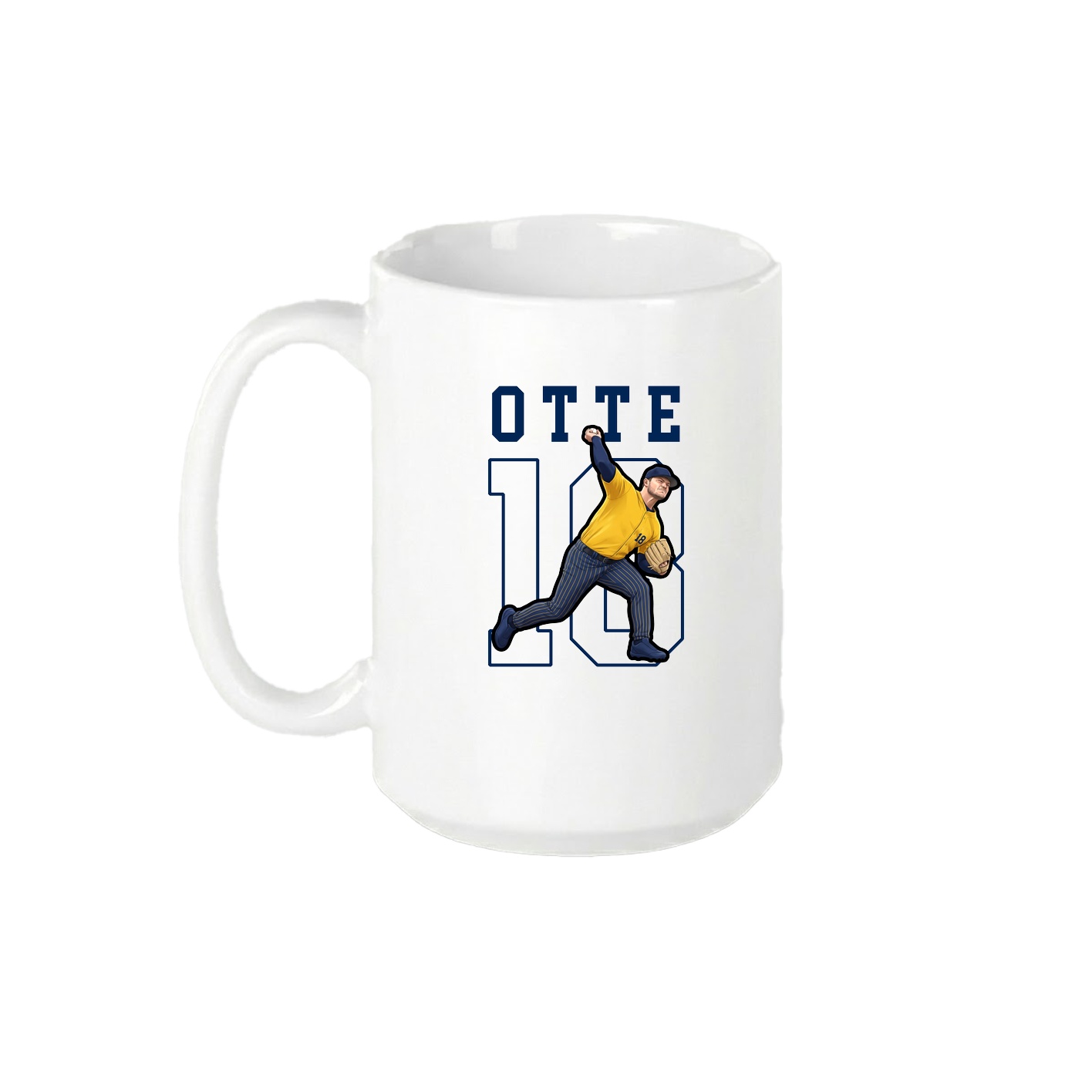 15oz Coffee Mug — Shirsey in White