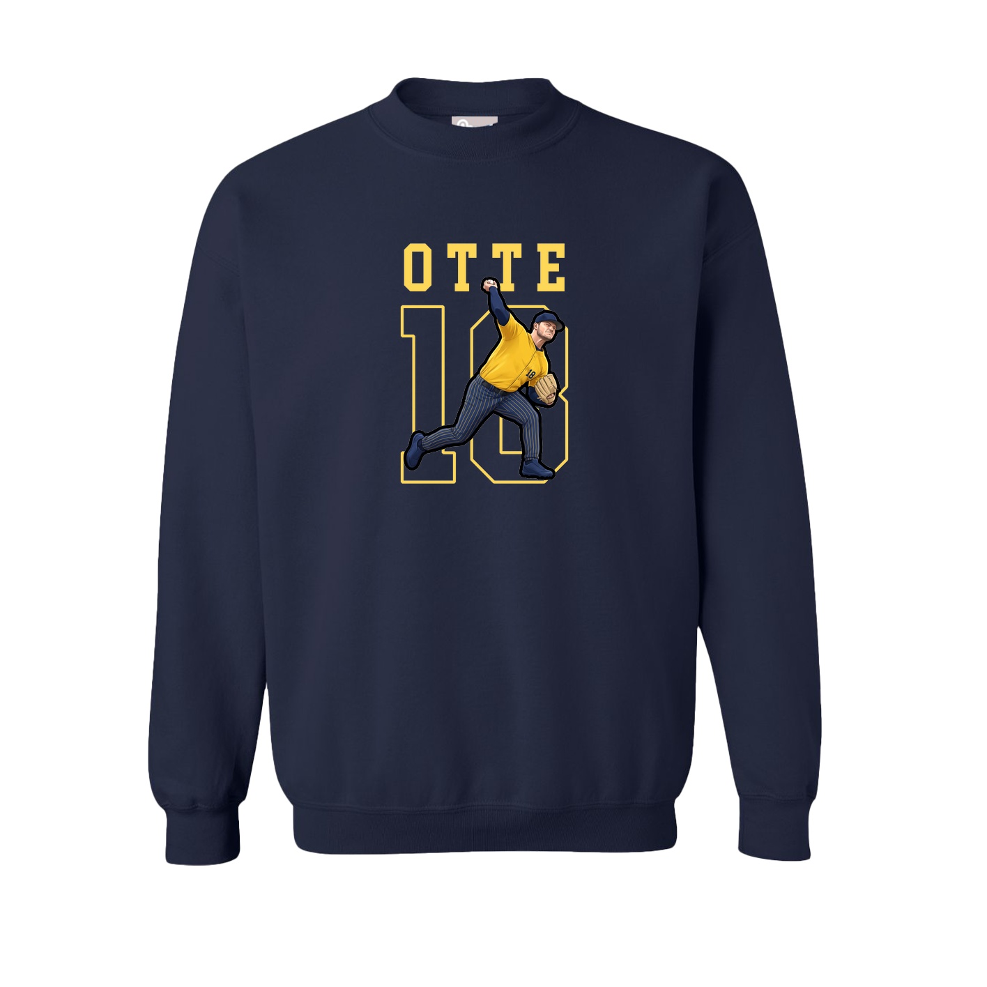 Fleece Crew — Shirsey in Navy