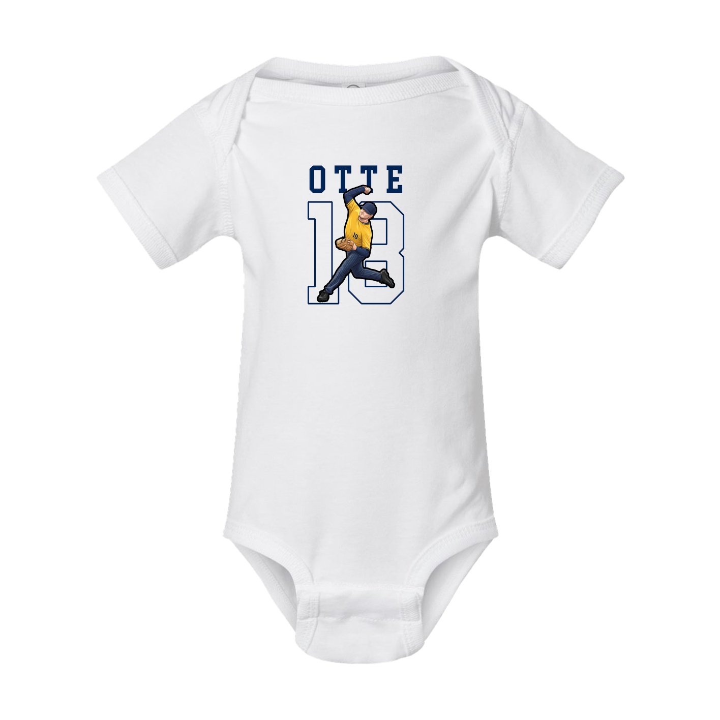 Baby Onesie — Shirsey in White